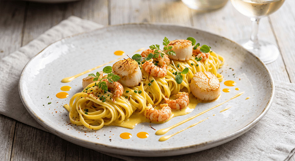 Seafood Tagliolini